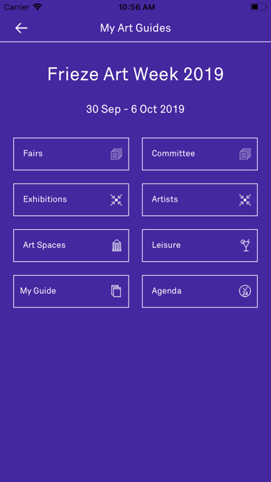 Frieze Art Week 2019 screenshot 3