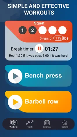 Game screenshot 5x5 Weight Lifting Workout mod apk