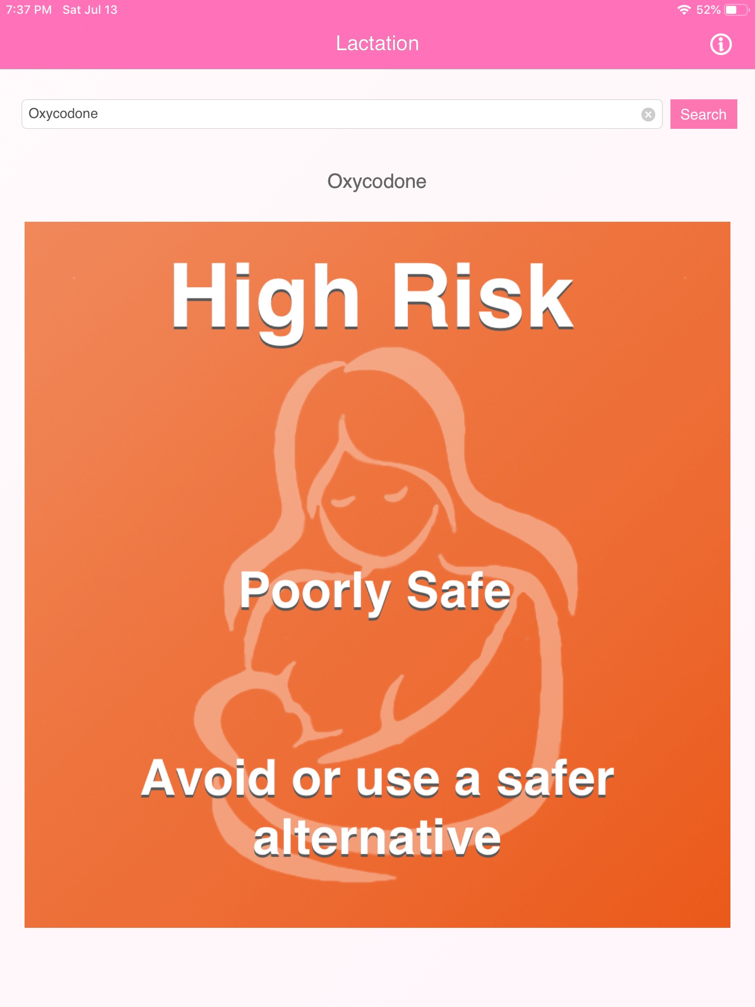 Safe Breastfeeding screenshot 3