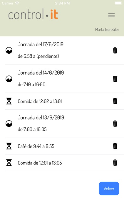 Control IT - Control horario screenshot-3