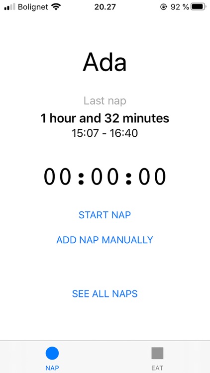 Ada Nap App