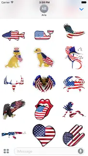 i love the american flag icon iphone screenshot 3
