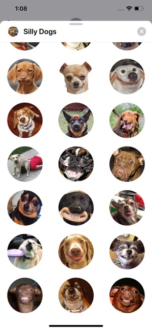 Silly Dogs Sticker Pack(圖2)-速報App