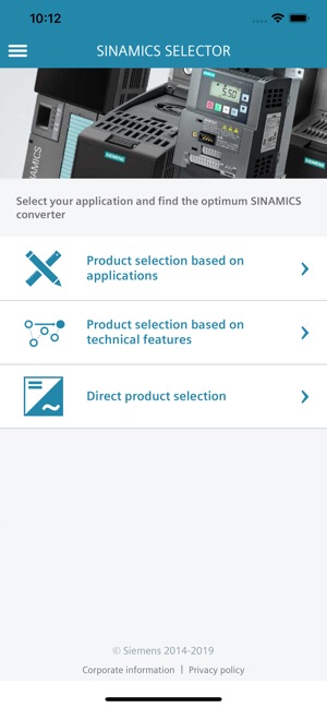 SINAMICS SELECTOR(圖2)-速報App