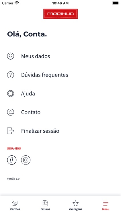 Cartão Modinha screenshot-4