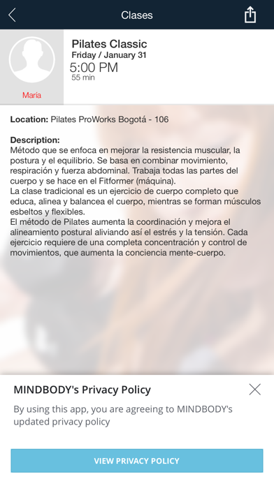 Pilates ProWorks screenshot 4