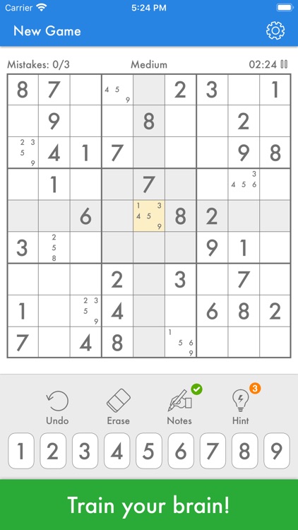 Sudoku - Classic Number Game