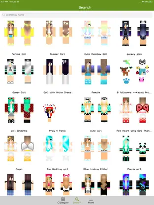 Screenshot 4 Skins for Minecraft PE and PC iphone