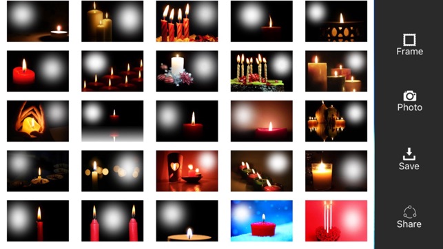 Candle Light Photo Frames(圖2)-速報App