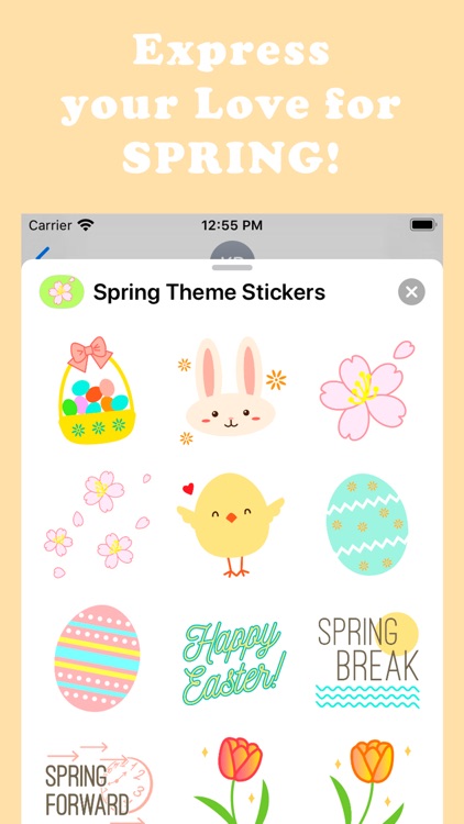 Spring Theme Stickers