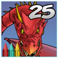 Dragon Attack Coloring Book sur PC