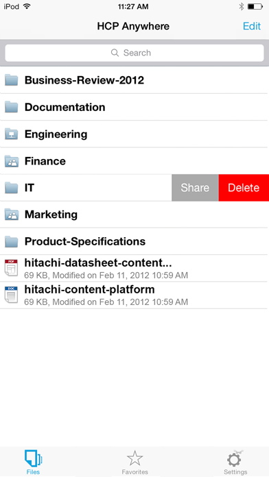 How to cancel & delete HCP Anywhere for BlackBerry from iphone & ipad 1