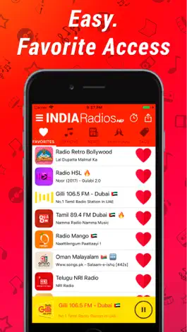 Game screenshot India Radios HD apk