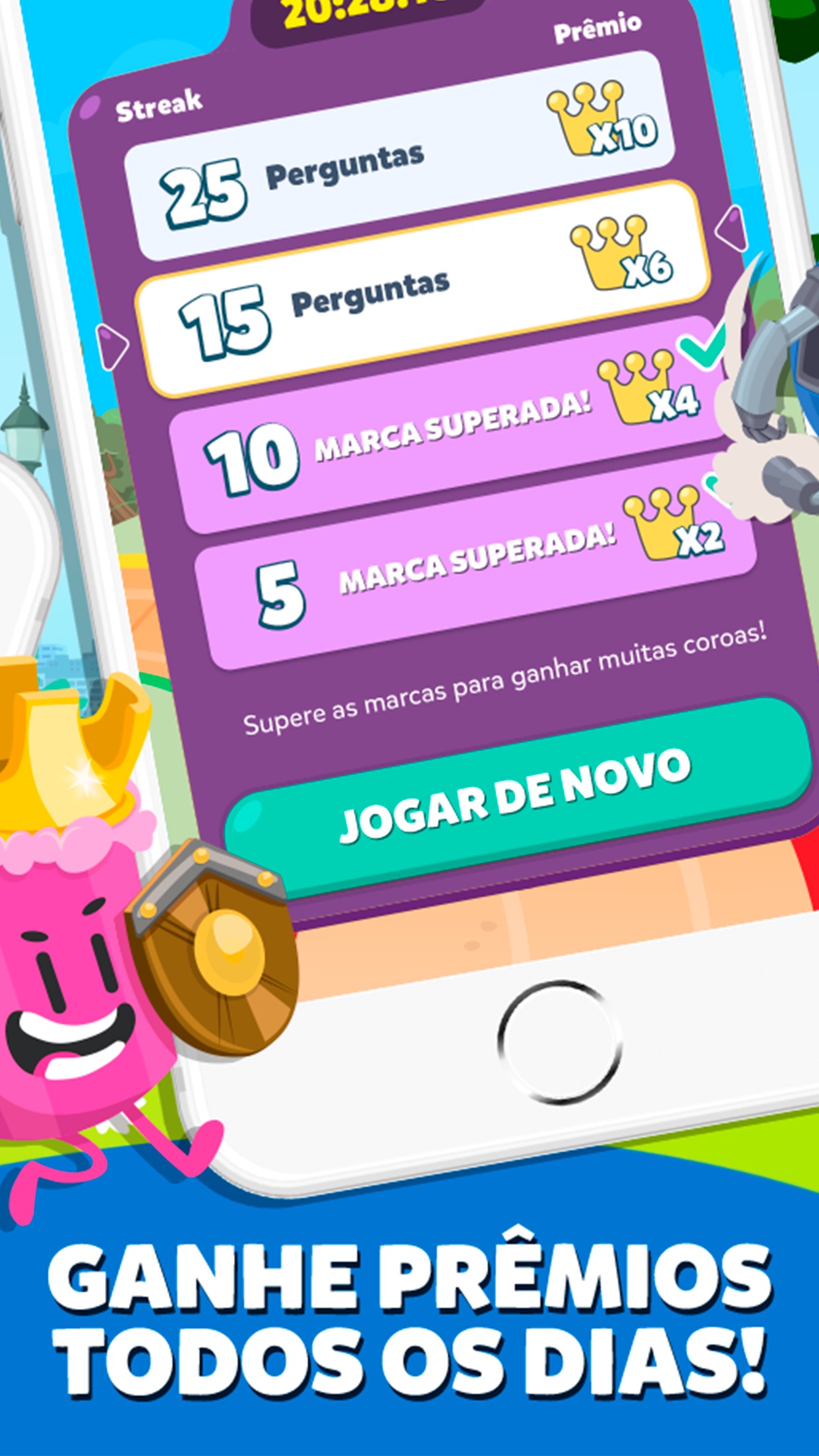 Screenshot do app Trivia Crack 2