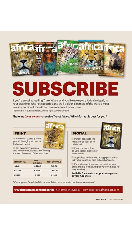 Travel Africa Magazine screenshot-9
