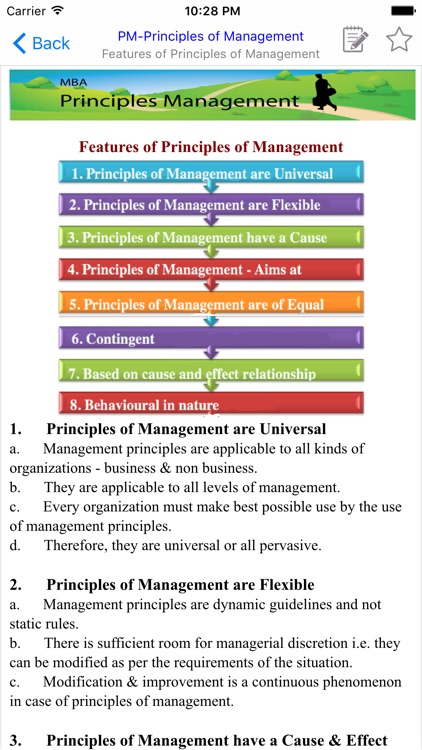 MBA Principles Management