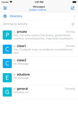 Game screenshot Chat Colegio Aceimar mod apk