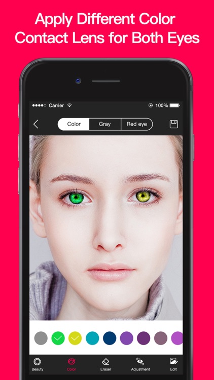 Magic Eye Color-Face Makeup