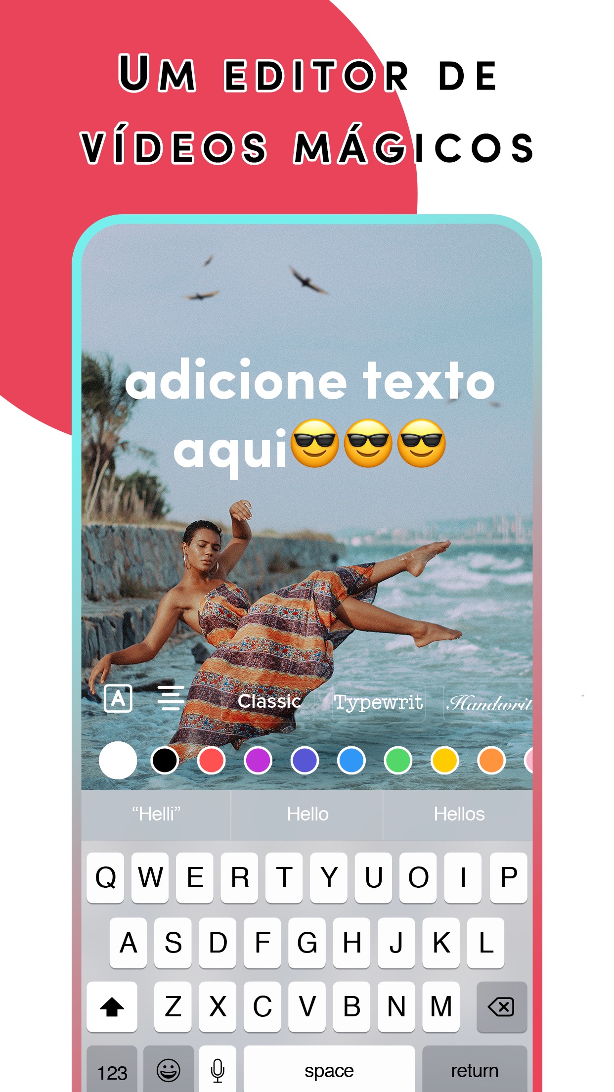 Screenshot do app TikTok