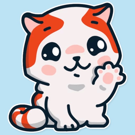 Little cat emojis - cute kitty