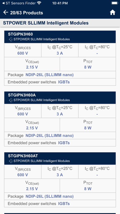 STPOWER Module Finder screenshot 3