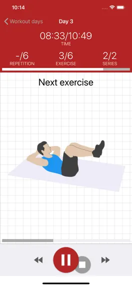 Game screenshot Caynax A6W abs workout apk