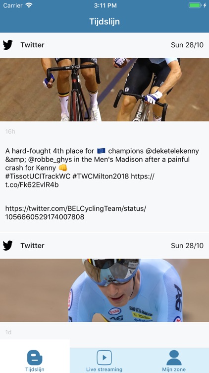 Belgian Cycling app