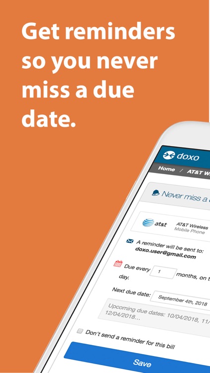 doxo Bill Pay and Reminders screenshot-6