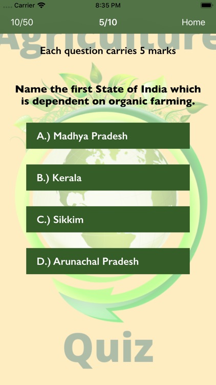 Learn Agriculture Quiz