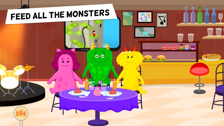 My Monster Town: Cooking Games screenshot-3