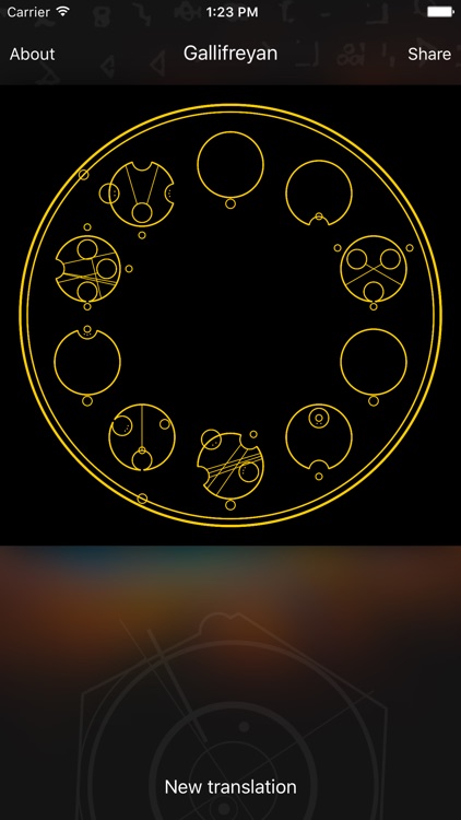 Gallifreyan Translator screenshot-3