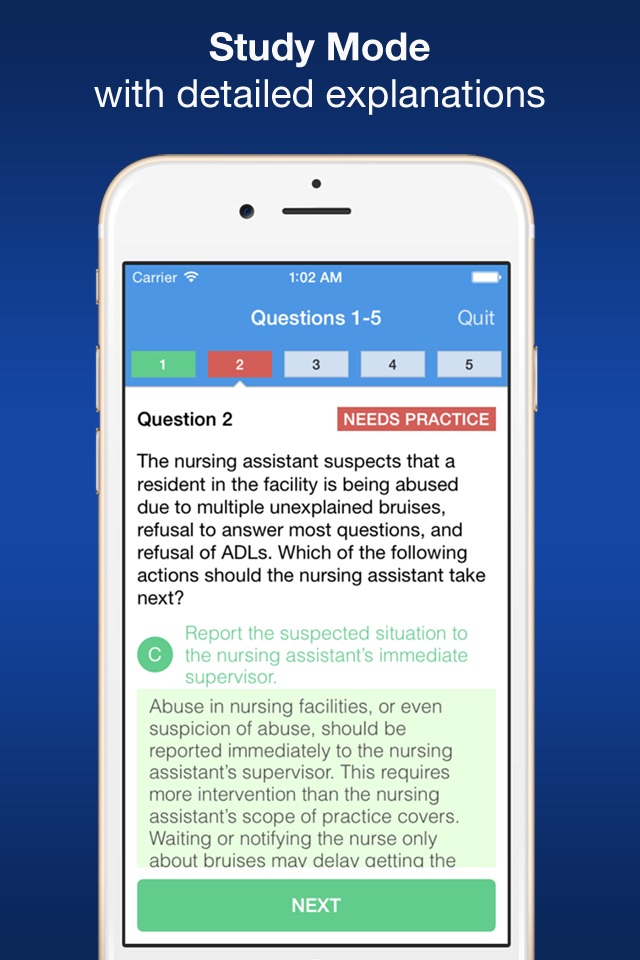 CNA Smart Prep screenshot 3