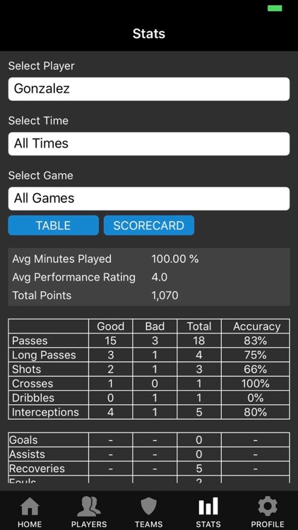 MySoccerData screenshot-3