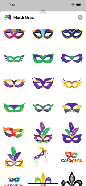 Mardi Gras Stickers(圖2)-速報App