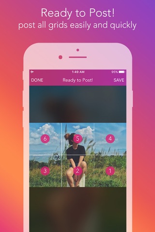 Griddy: Split Photo Grids Post screenshot 4