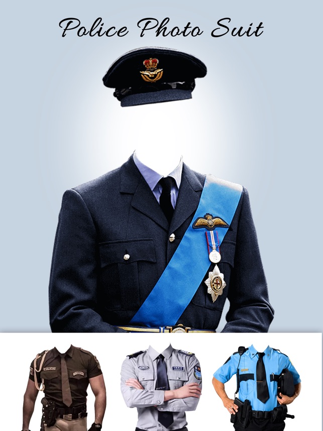 Dress Editing Indian Army Police Photo Frame Png ...