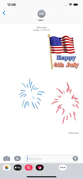 Game screenshot Happy 4th Of July Animated Gif mod apk