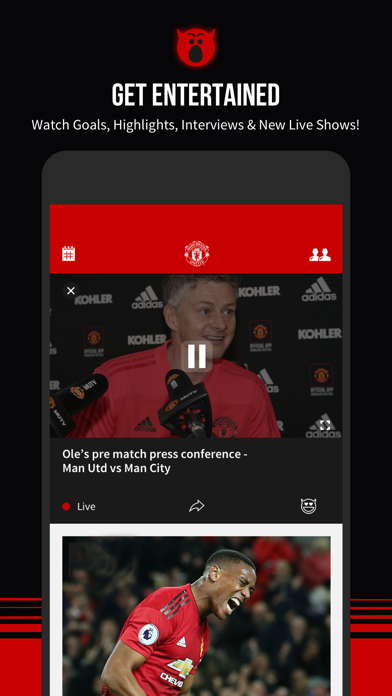 Manchester United Official App Screenshot 3