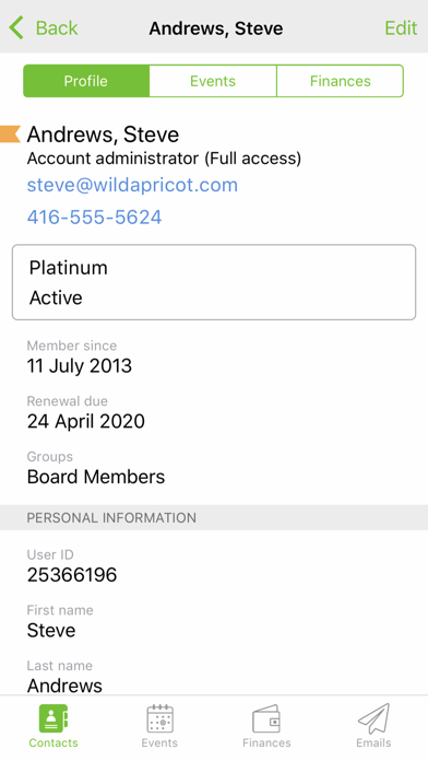 How to cancel & delete Wild Apricot for admins from iphone & ipad 3
