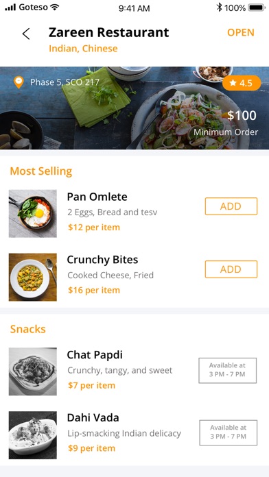 E-Food - OnDemand Restaurants screenshot 3
