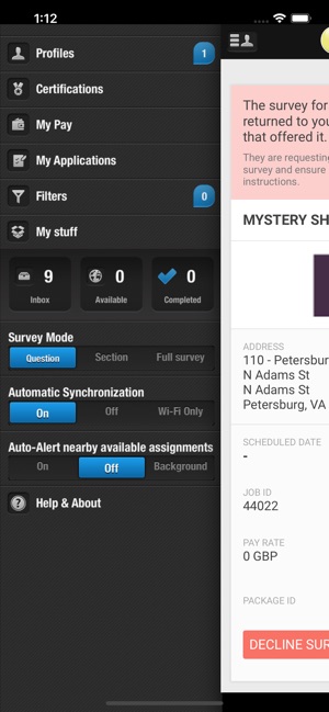 Mystery Shoppers Mobile