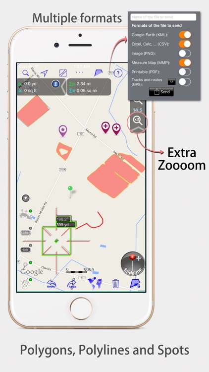 Measure Map Pro. By Global DPI screenshot-3