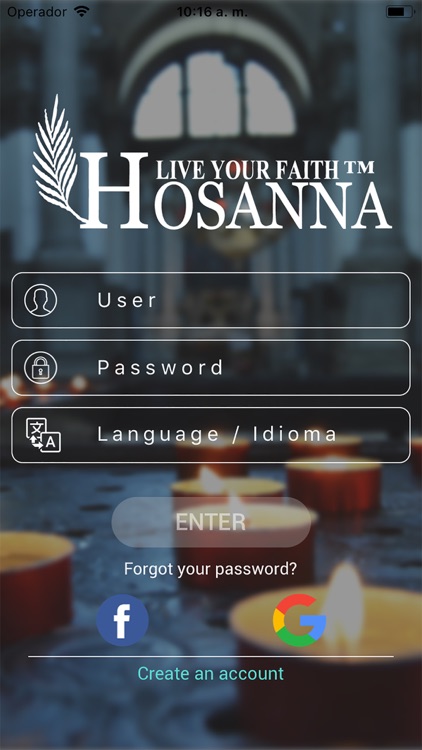 Hosanna Live Your Faith