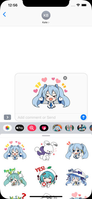 Snow MIKu Stickers HD