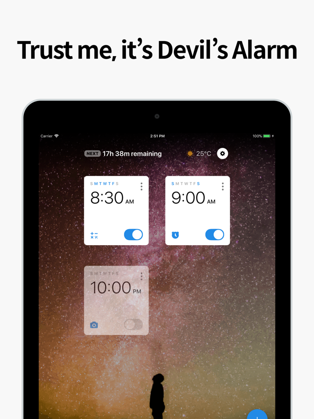 ‎Alarmy Pro - Alarm Clock Screenshot