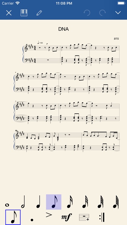 Notation Pad Pro - Sheet Music