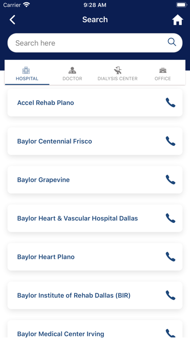 Dallas Renal Group screenshot 2