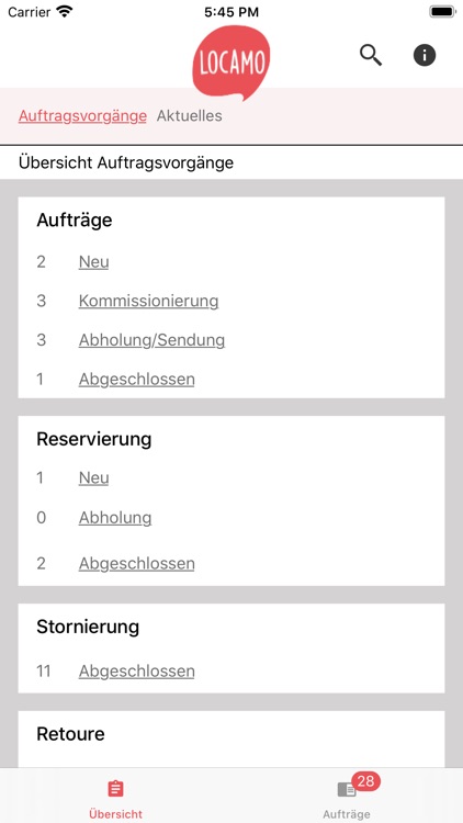 Locamo Order Management