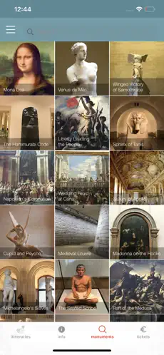 Captura de Pantalla 3 Louvre, Visita y guía iphone