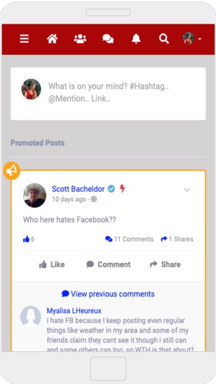 Canned Social Network